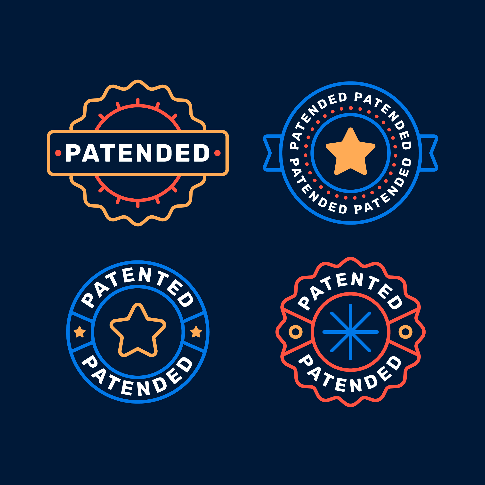 徽章图标转矢量图