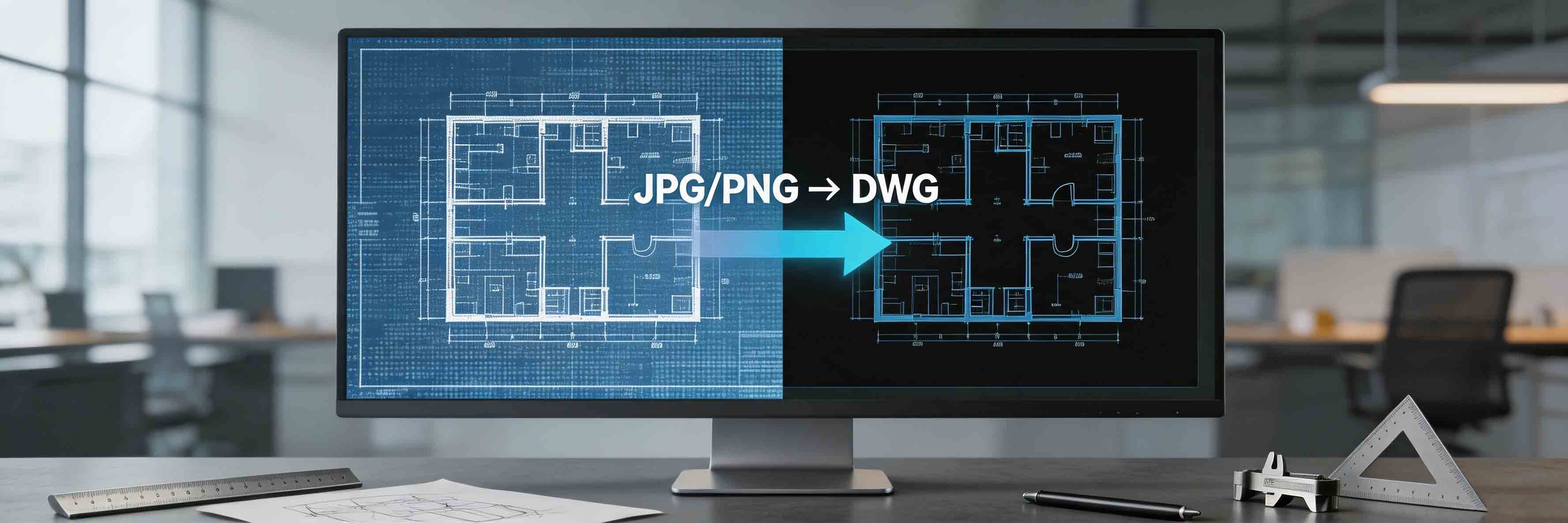 图片转DWG格式-秒变可编辑CAD图纸